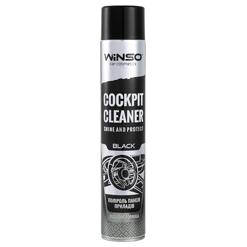 Cockpit Cleaner BLACK 750 ml (aerozol)(12 əd qutuda) Cockpit Cleaner BLACK 750 ml (aerozol)(12 əd qutuda) - Şəkil 1